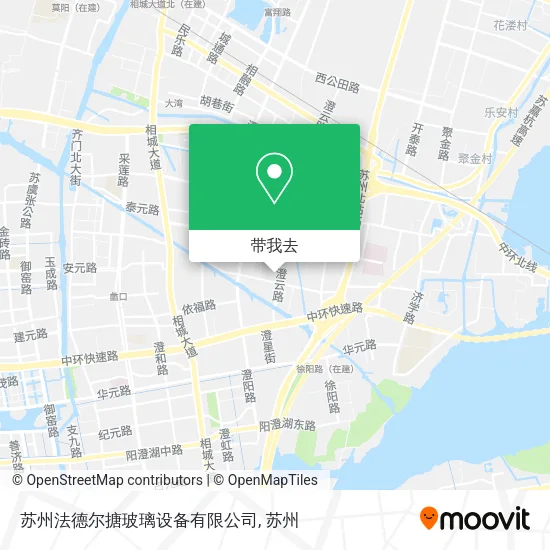 苏州法德尔搪玻璃设备有限公司地图