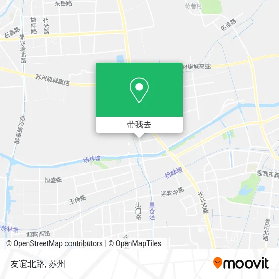 友谊北路地图