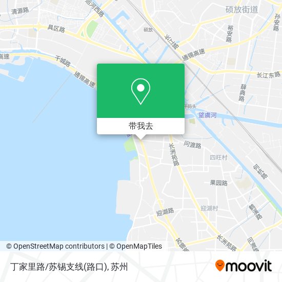 丁家里路/苏锡支线(路口)地图