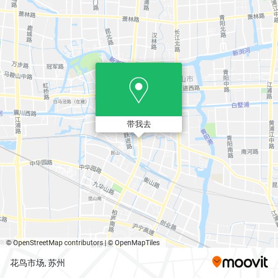 花鸟市场地图
