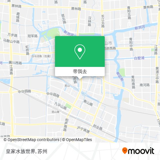 皇家水族世界地图