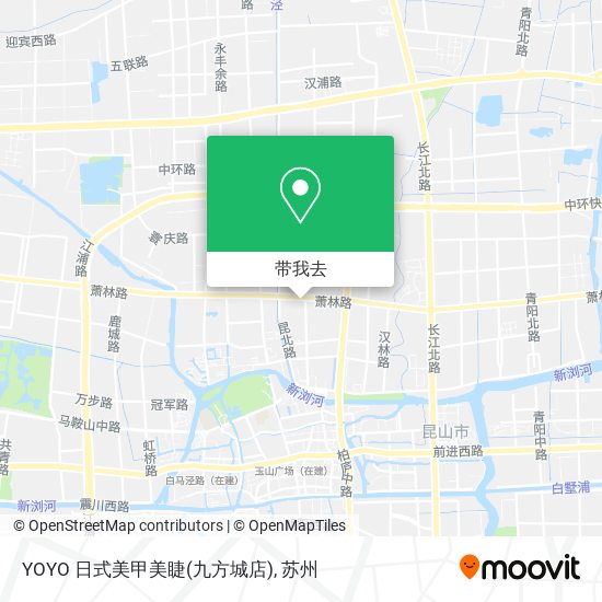YOYO 日式美甲美睫(九方城店)地图