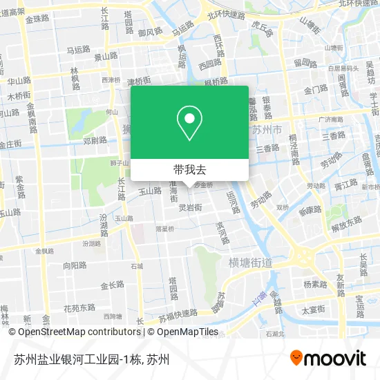 苏州盐业银河工业园-1栋地图