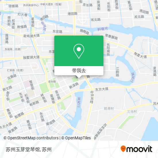 苏州玉芽堂琴馆地图
