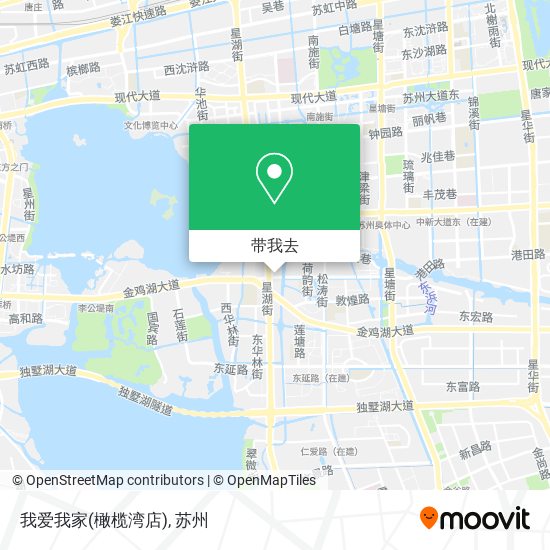 我爱我家(橄榄湾店)地图