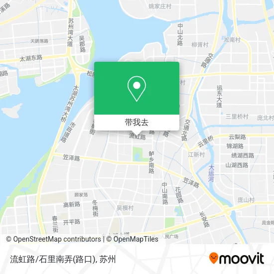 流虹路/石里南弄(路口)地图