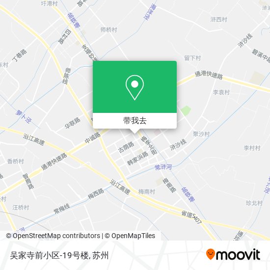 吴家寺前小区-19号楼地图