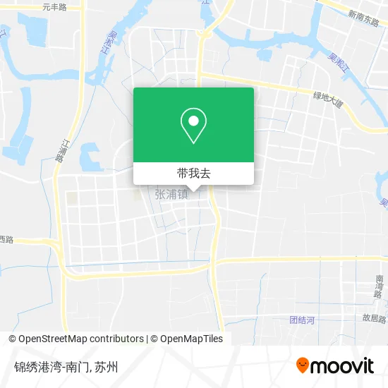 锦绣港湾-南门地图