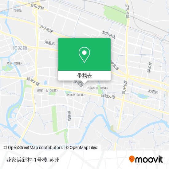花家浜新村-1号楼地图