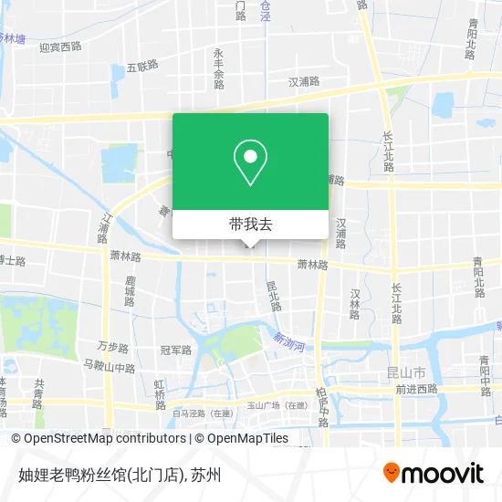 妯娌老鸭粉丝馆(北门店)地图