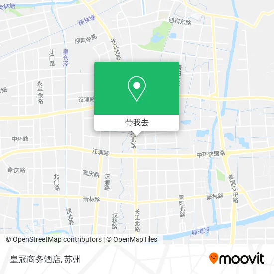 皇冠商务酒店地图