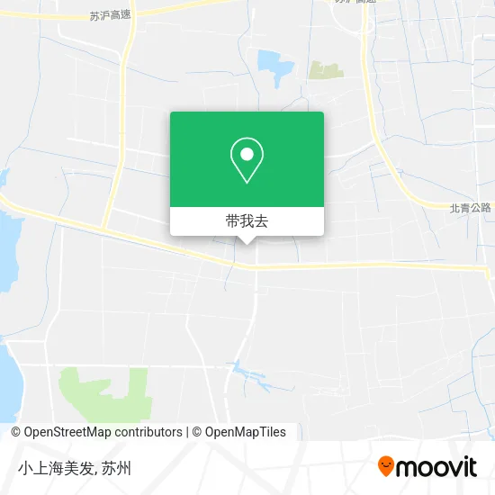 小上海美发地图