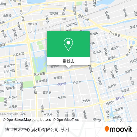 博世技术中心(苏州)有限公司地图