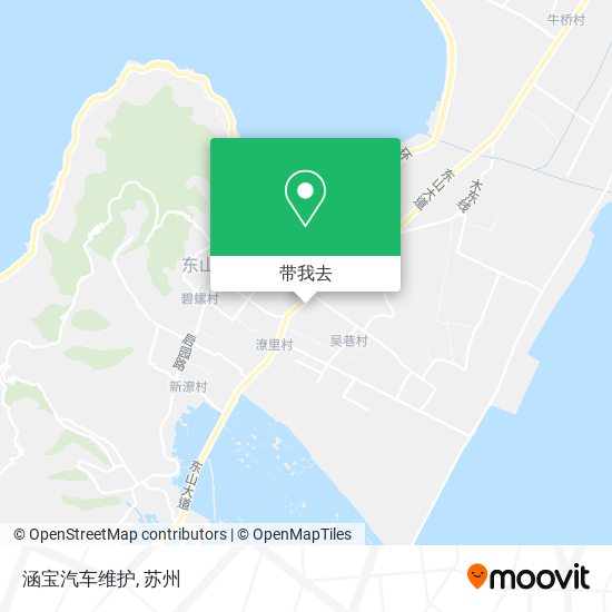 涵宝汽车维护地图