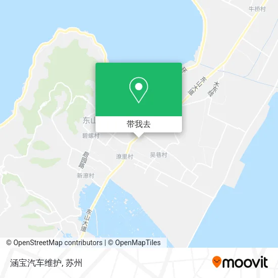 涵宝汽车维护地图