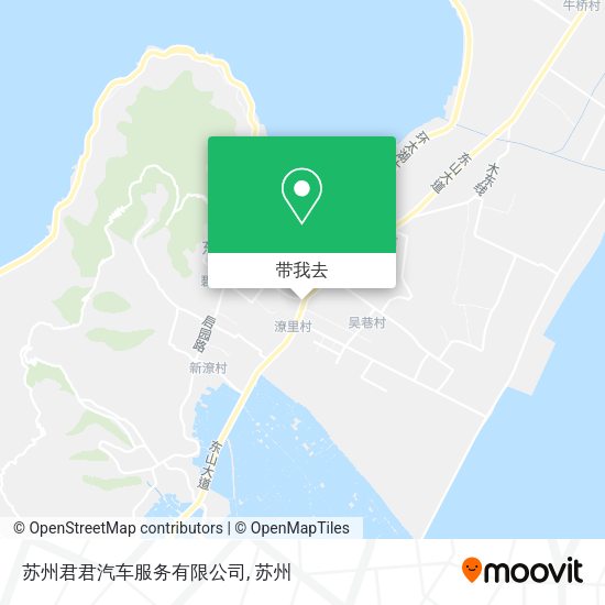 苏州君君汽车服务有限公司地图