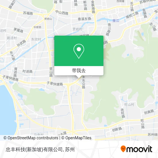 忠丰科技(新加坡)有限公司地图
