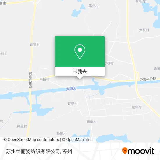 苏州丝丽姿纺织有限公司地图