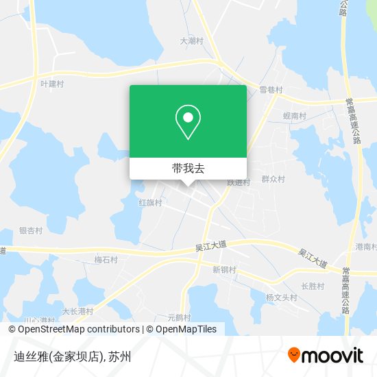 迪丝雅(金家坝店)地图