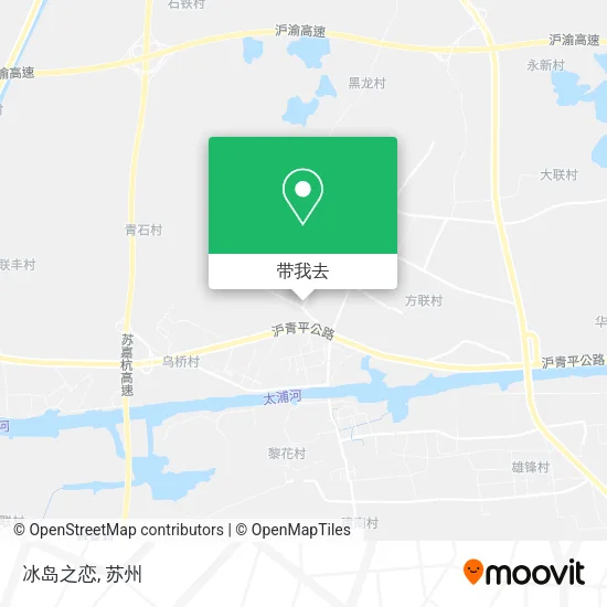 冰岛之恋地图
