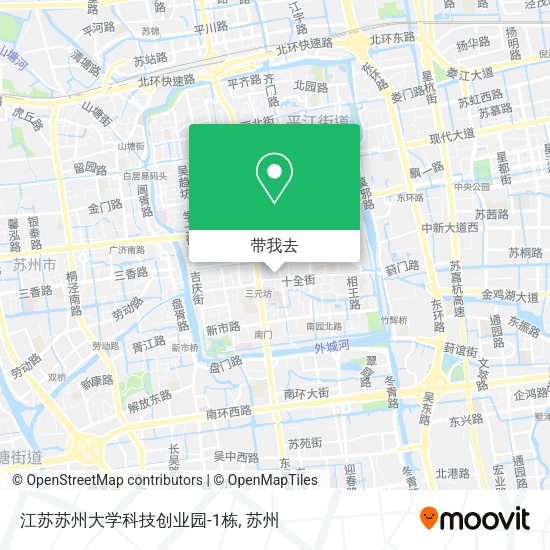 江苏苏州大学科技创业园-1栋地图