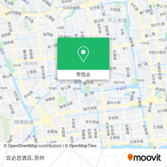 宜必思酒店地图