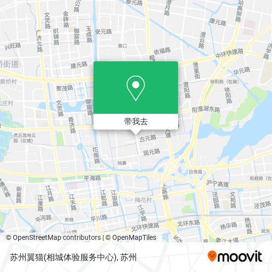 苏州翼猫(相城体验服务中心)地图