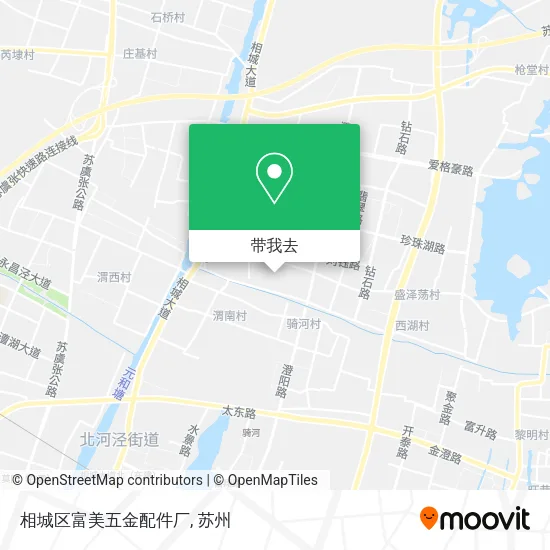 相城区富美五金配件厂地图