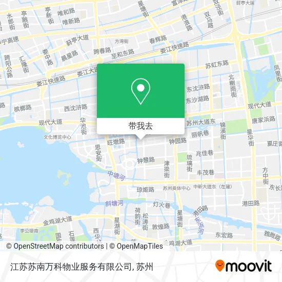 江苏苏南万科物业服务有限公司地图
