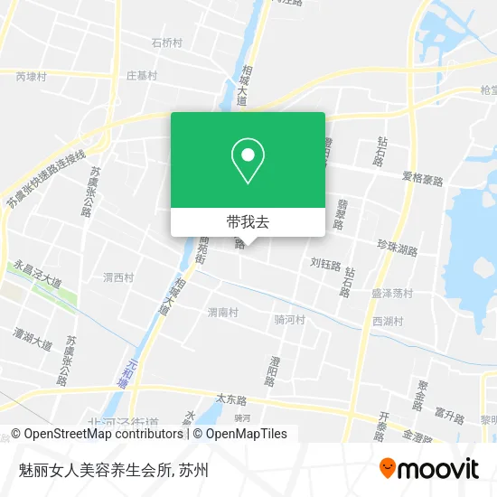 魅丽女人美容养生会所地图