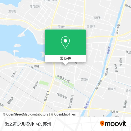 魅之舞少儿培训中心地图