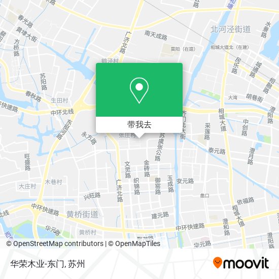 华荣木业-东门地图