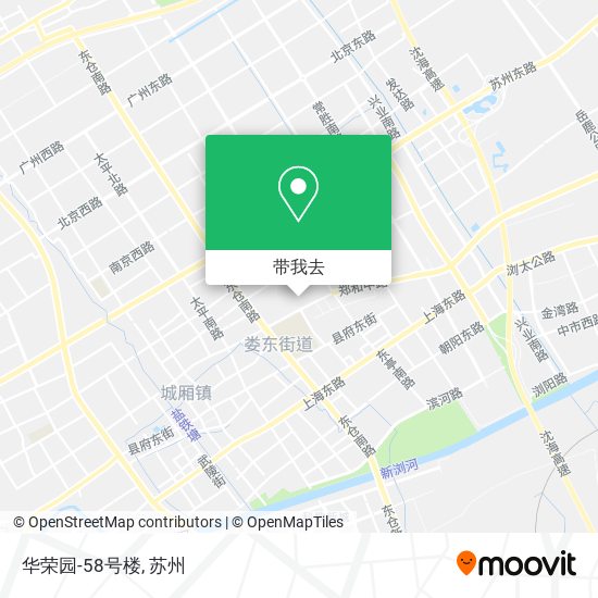 华荣园-58号楼地图