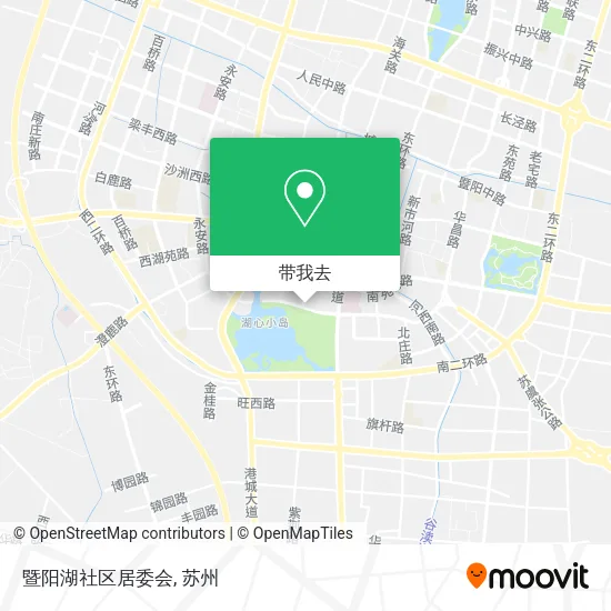 暨阳湖社区居委会地图
