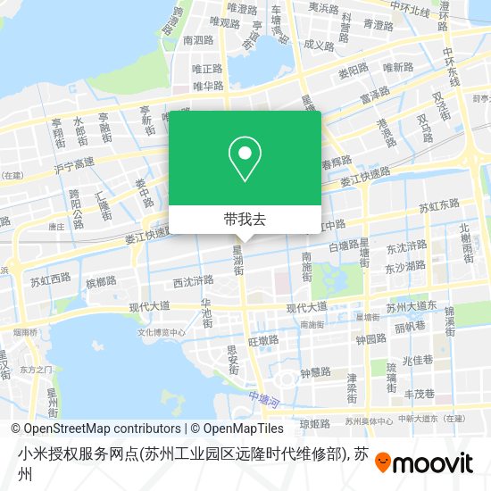 小米授权服务网点(苏州工业园区远隆时代维修部)地图
