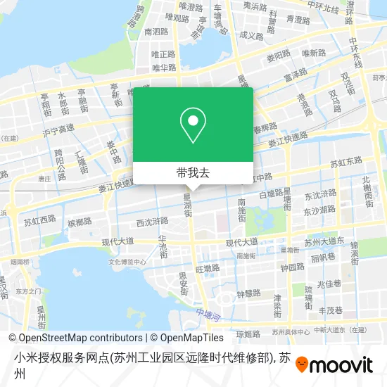 小米授权服务网点(苏州工业园区远隆时代维修部)地图