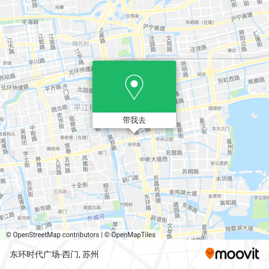 东环时代广场-西门地图