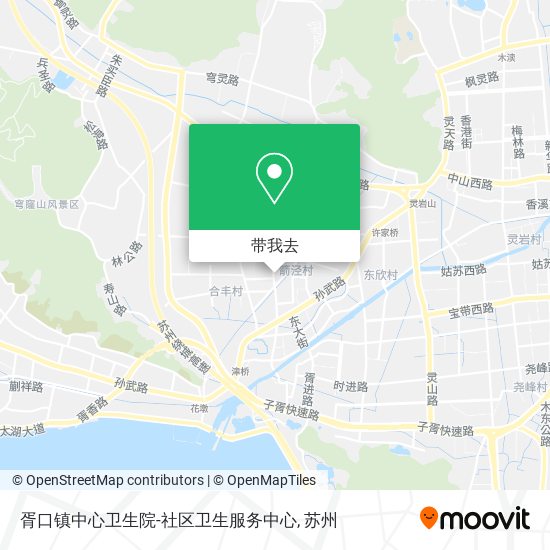 胥口镇中心卫生院-社区卫生服务中心地图