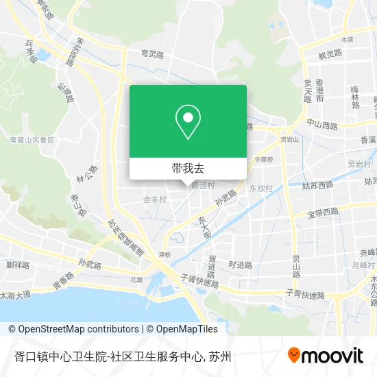 胥口镇中心卫生院-社区卫生服务中心地图