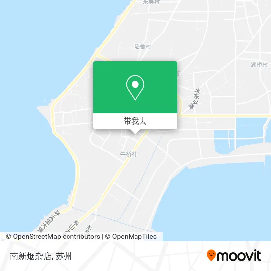南新烟杂店地图