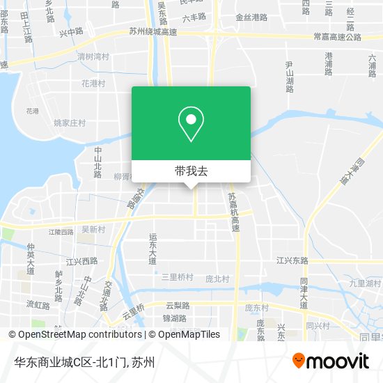 华东商业城C区-北1门地图