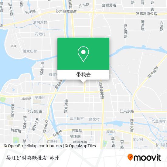 吴江好时喜糖批发地图