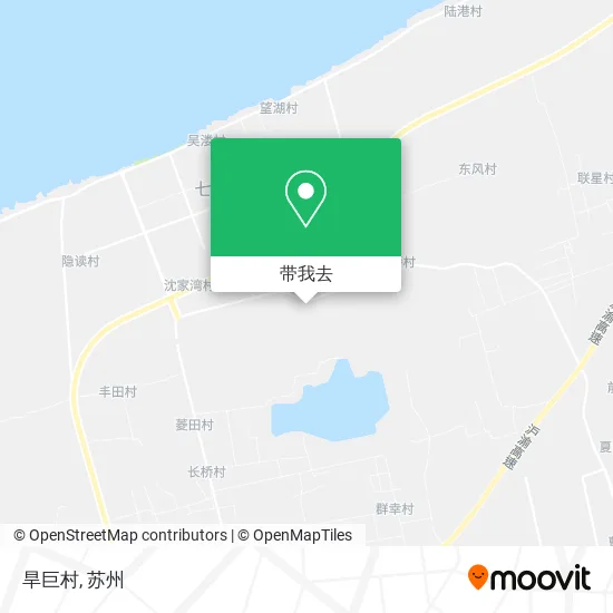 旱巨村地图