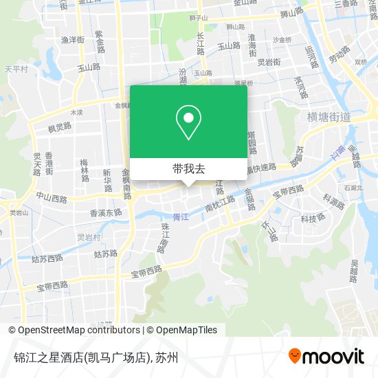锦江之星酒店(凯马广场店)地图