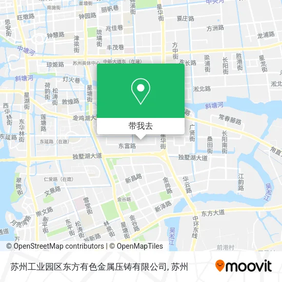 苏州工业园区东方有色金属压铸有限公司地图