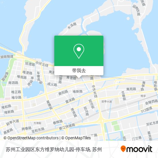 苏州工业园区东方维罗纳幼儿园-停车场地图