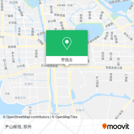 尹山枢纽地图