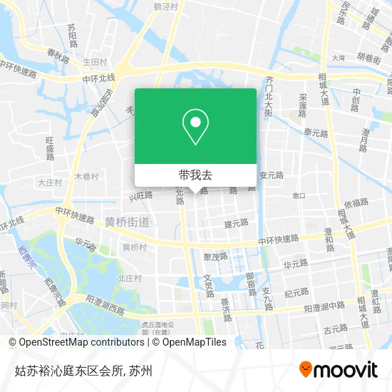 姑苏裕沁庭东区会所地图