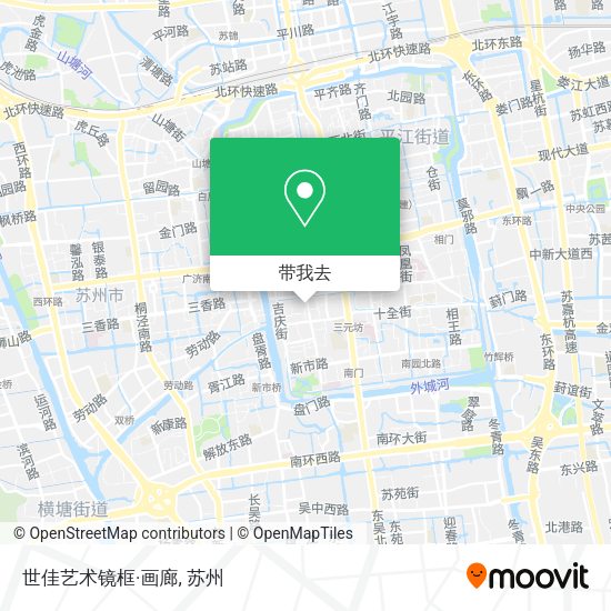 世佳艺术镜框·画廊地图