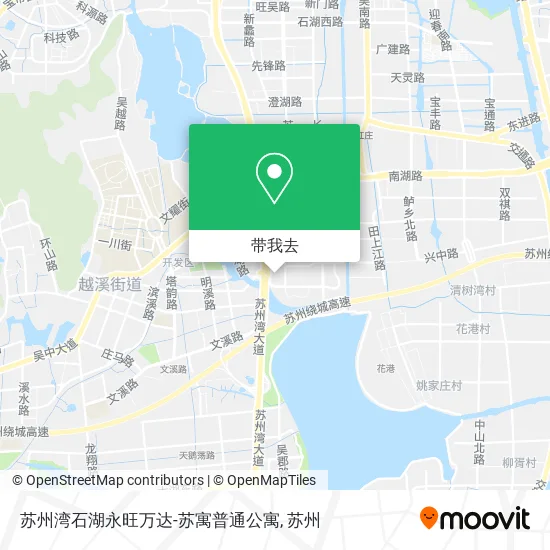 苏州湾石湖永旺万达-苏寓普通公寓地图